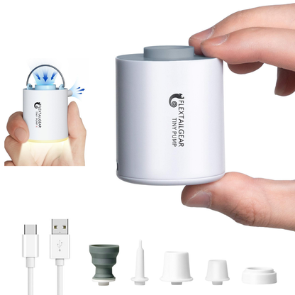 Mini bomba eléctrica a batería para inflables