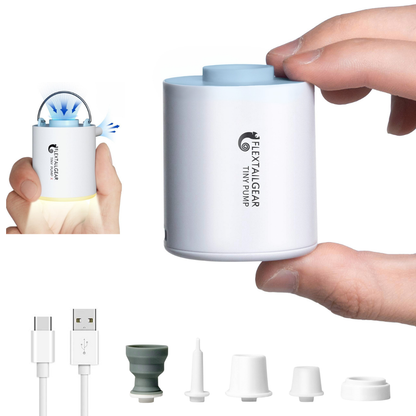 Mini bomba eléctrica a batería para inflables