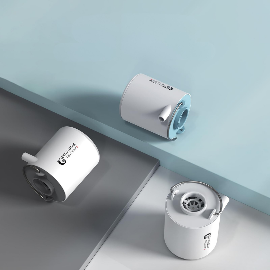Mini bomba eléctrica a batería para inflables